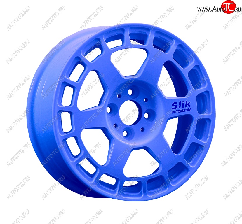 7 540 р. Кованый диск Slik Classic Sport L-151S 6.5x15   (Синий (BLUE))  с доставкой в г. Майкоп