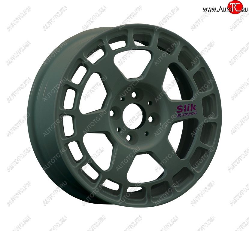 7 540 р. Кованый диск Slik Classic Sport L-151S 6.5x15   (Матовый серый титан (TITAN))  с доставкой в г. Майкоп