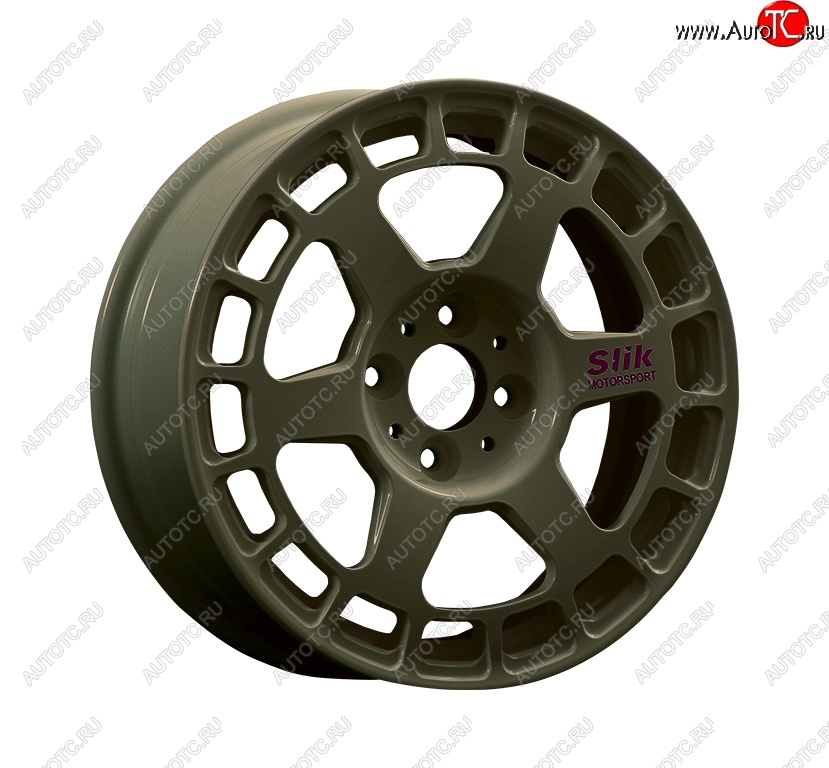 7 540 р. Кованый диск Slik Classic Sport L-151S 6.5x15   (Темный хром (DC))  с доставкой в г. Майкоп