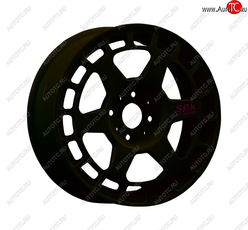 7 540 р. Кованый диск Slik Classic Sport L-151S 6.5x15   (Черный матовый (MB))  с доставкой в г. Майкоп