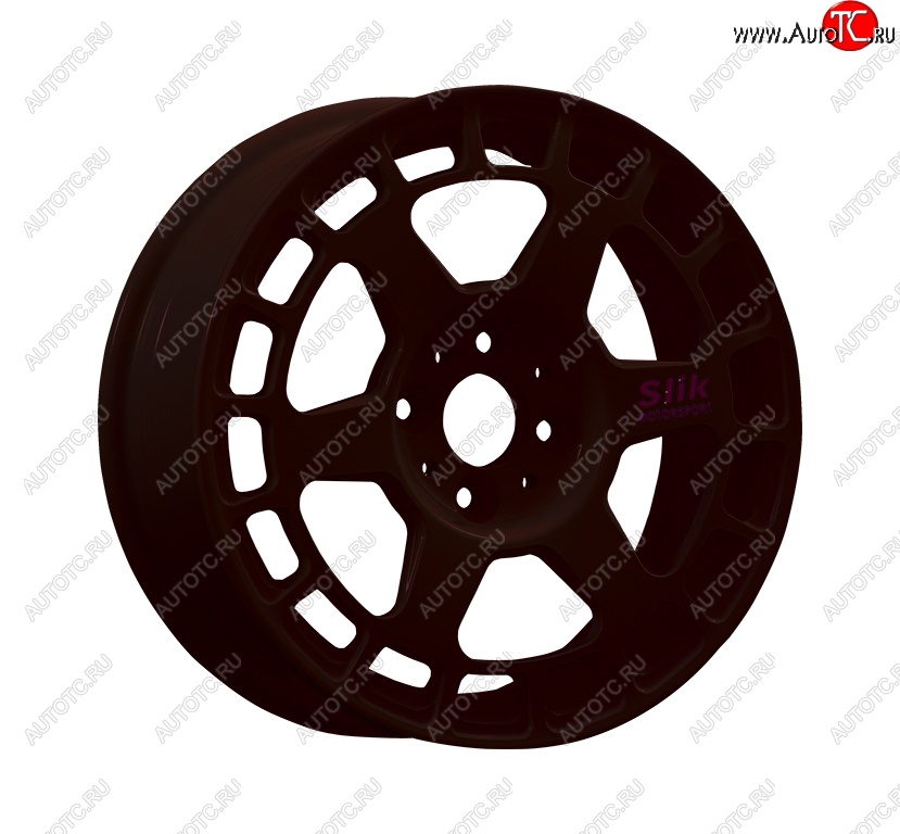 7 540 р. Кованый диск Slik Classic Sport L-151S 6.5x15   (Черный глянцевый (BK))  с доставкой в г. Майкоп