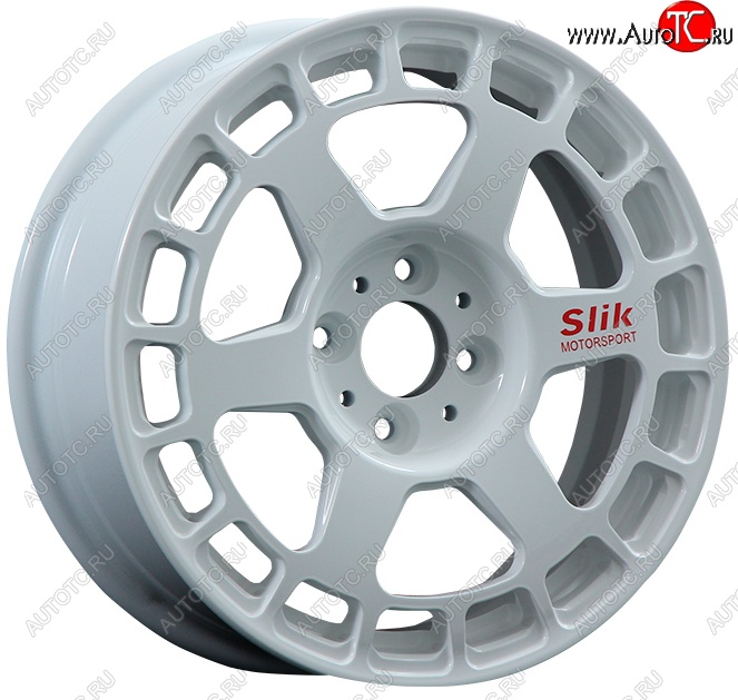 7 540 р. Кованый диск Slik Classic Sport L-151S 6.5x15   (Белый (W))  с доставкой в г. Майкоп