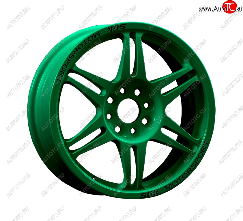 7 540 р. Кованый диск Slik Classic Sport L-152S 6.5x15   (Candy изумрудно-зеленый (Candy Green))  с доставкой в г. Майкоп