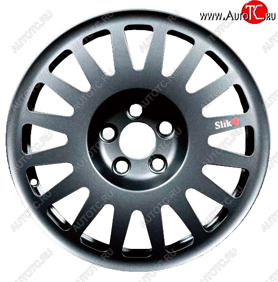 7 460 р. Кованый диск Slik Classic Sport L-1823S 5.5x15   (Темный хром (DC))  с доставкой в г. Майкоп