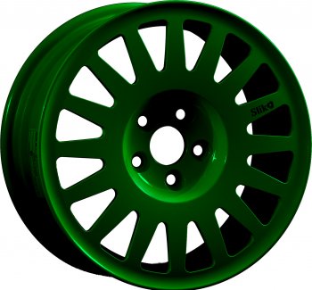 Кованый диск Slik Classic Sport L-1823S 6.5x15  (Зеленый (GREEEN))