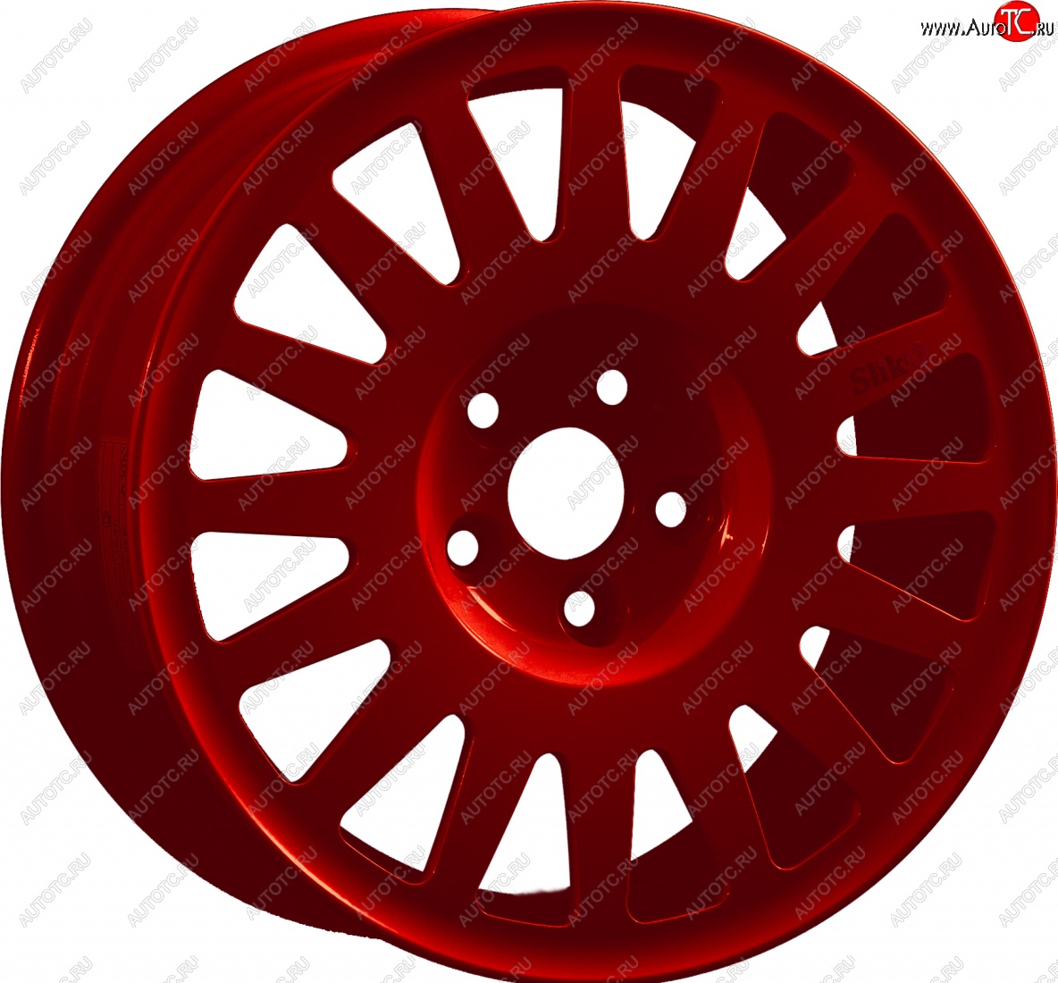 15 599 р. Кованый диск Slik Classic Sport L-1823S 6.5x15   (Candy алый)  с доставкой в г. Майкоп