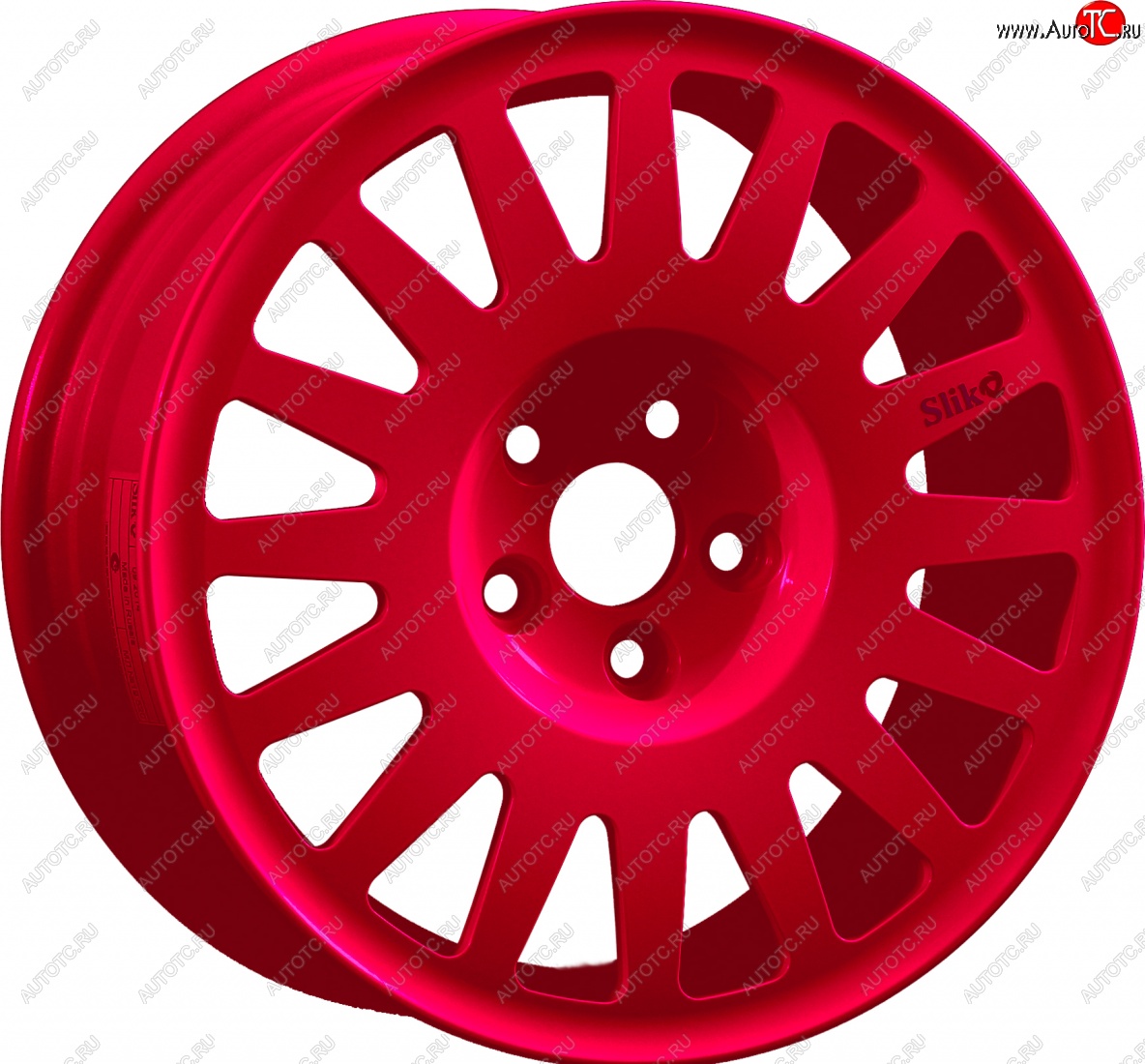 15 599 р. Кованый диск Slik Classic Sport L-1823S 6.5x15   (Candy рубиновый (Candy RUBIN))  с доставкой в г. Майкоп