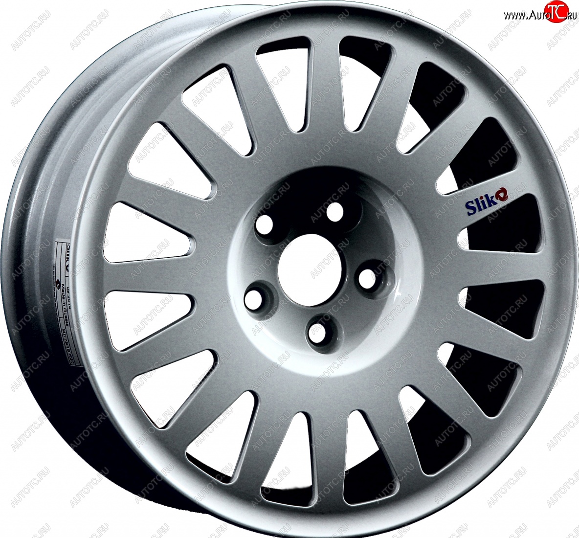 14 199 р. Кованый диск Slik Classic Sport L-1823S 6.5x15   (Серебристый темный (S25))  с доставкой в г. Майкоп