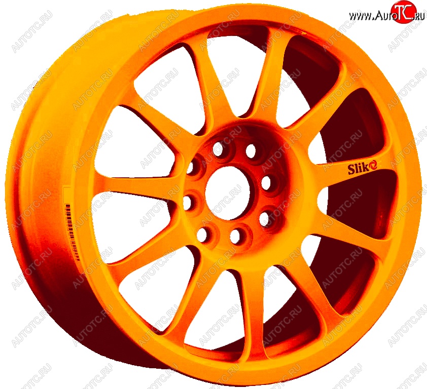 24 899 р. Кованый диск Slik Classic Sport L-1837S 7.0x15   (Ярко оранжевый (ORANGE))  с доставкой в г. Майкоп
