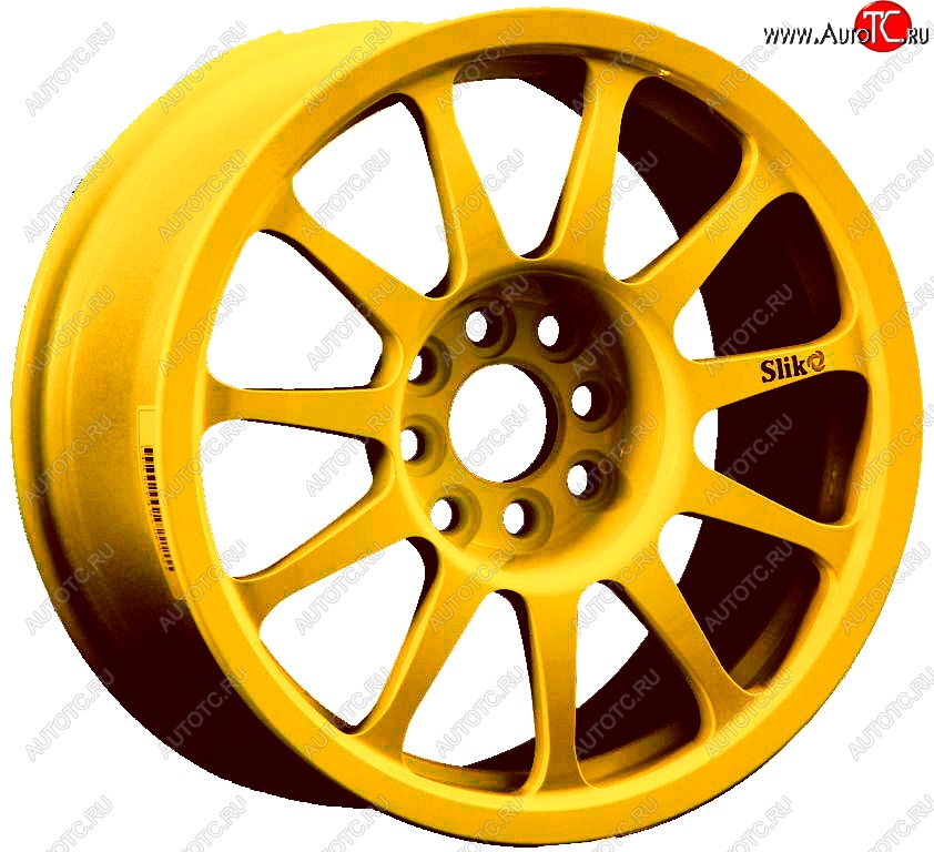 24 899 р. Кованый диск Slik Classic Sport L-1837S 7.0x15   (Ярко желтый RAL1021 (YELLOW))  с доставкой в г. Майкоп