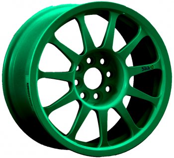 Кованый диск Slik Classic Sport L-1837S 7.0x15  (Candy изумрудно-зеленый (Candy Green))