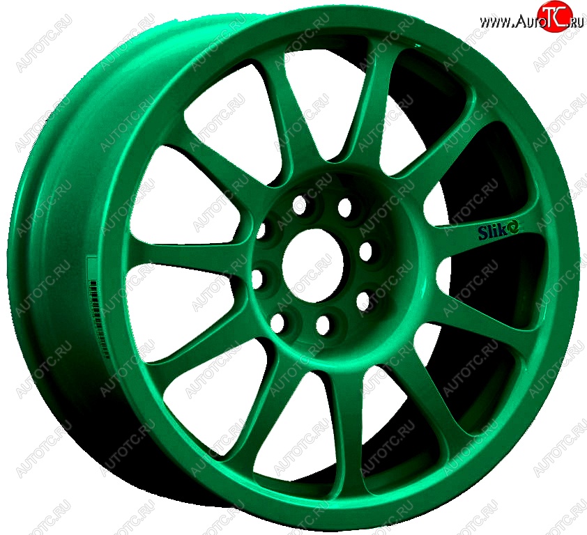 24 899 р. Кованый диск Slik Classic Sport L-1837S 7.0x15   (Candy изумрудно-зеленый (Candy Green))  с доставкой в г. Майкоп