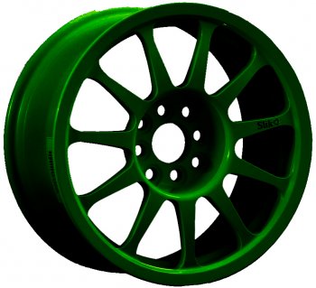 Кованый диск Slik Classic Sport L-1837S 7.0x15  (Зеленый (GREEEN))