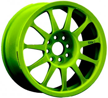 Кованый диск Slik Classic Sport L-1837S 7.0x15  (RAL 6038 ярко-зеленый (6038))