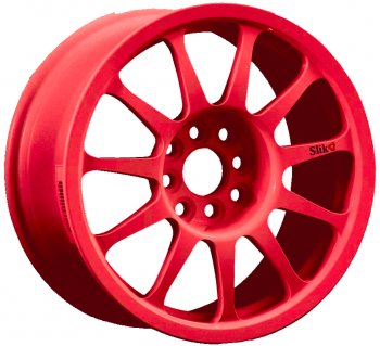 Кованый диск Slik Classic Sport L-1837S 7.0x15  (RAL 3026 ярко алый (3026))