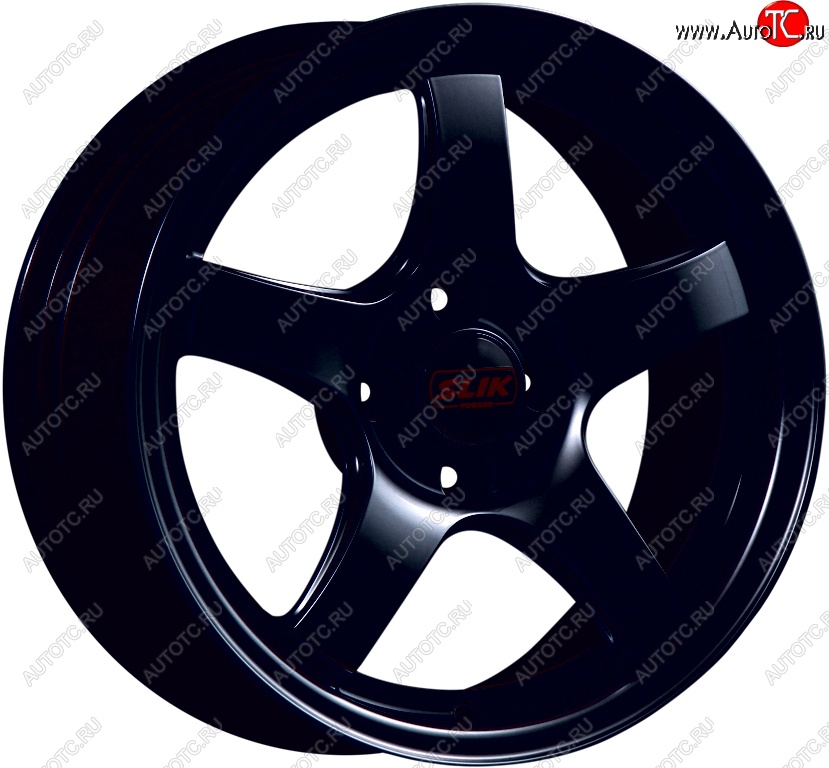 11 899 р. Кованый диск Slik Classic L-1843 6.5x15   (Черный матовый (MB))  с доставкой в г. Майкоп