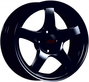 Кованый диск Slik Classic L-1843 6.5x15  (Черный глянцевый (BK))