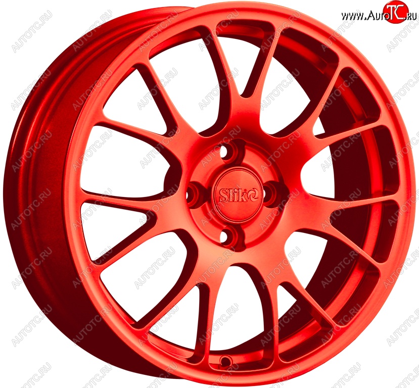 18 999 р. Кованый диск Slik Classic L-215 6.5x16   (RAL 3026 ярко алый (3026))  с доставкой в г. Майкоп