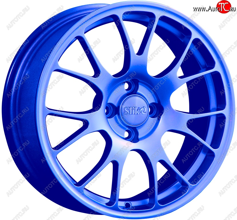 18 999 р. Кованый диск Slik Classic L-215 6.5x16   (Синий (BLUE))  с доставкой в г. Майкоп