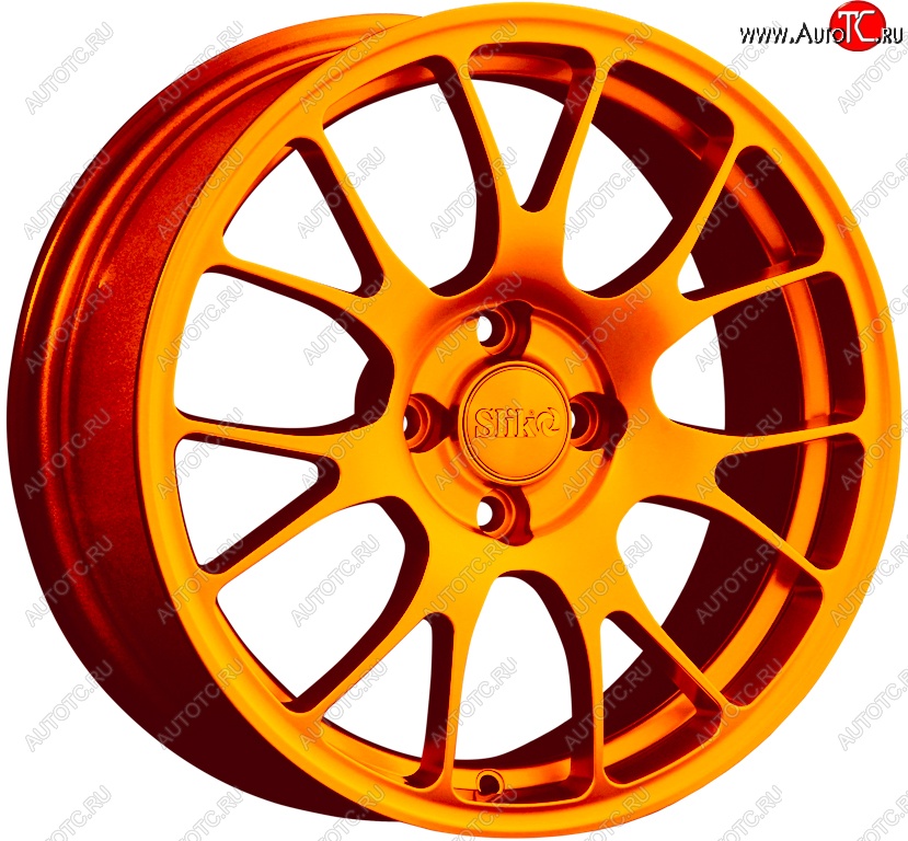 18 999 р. Кованый диск Slik Classic L-215 6.5x16   (Ярко оранжевый (ORANGE))  с доставкой в г. Майкоп