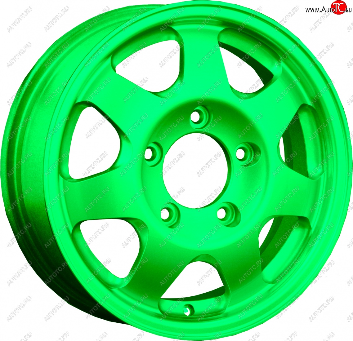 18 999 р. Кованый диск Slik Classic Sport L-25 5.5x16   (RAL 6038 ярко-зеленый (6038))  с доставкой в г. Майкоп