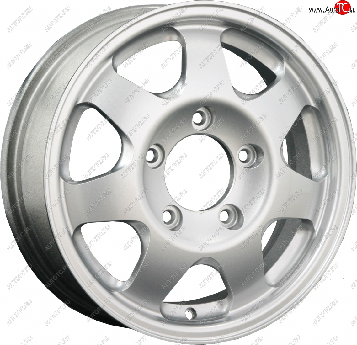 18 999 р. Кованый диск Slik Classic Sport L-25 5.5x16   (Ярко блестящее серебро (HPB))  с доставкой в г. Майкоп