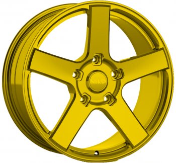 Кованый диск Slik PREMIUM L-607 10.0x20  (Candy ярко-желтый (Candy YELLOW))