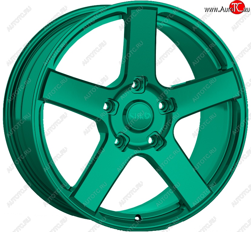 60 999 р. Кованый диск Slik PREMIUM L-607 10.0x20   (Candy изумрудно-зеленый (Candy Green))  с доставкой в г. Майкоп