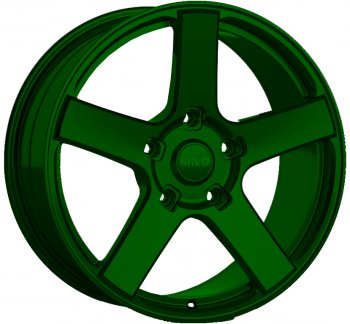 Кованый диск Slik PREMIUM L-607 10.0x20  (Зеленый (GREEEN))