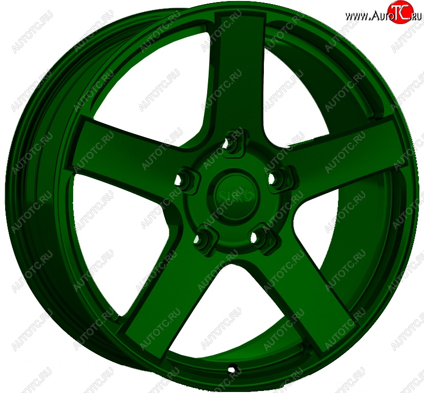 60 999 р. Кованый диск Slik PREMIUM L-607 10.0x20   (Зеленый (GREEEN))  с доставкой в г. Майкоп