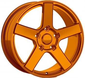 Кованый диск Slik PREMIUM L-607 10.0x20  (Candy медно-оранжевый глянцевый)