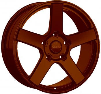 Кованый диск Slik PREMIUM L-607 10.0x20  (Коньячная бронза глянец (BRZCGN))