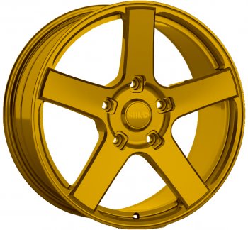 Кованый диск Slik PREMIUM L-607 10.0x20  (Ярко желтый RAL1021 (YELLOW))