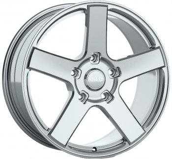 Кованый диск Slik PREMIUM L-607 9.0x20  (Ярко блестящее серебро (HPB))