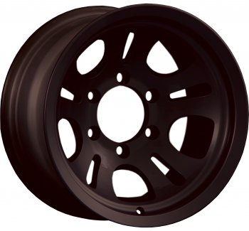 17 999 р. Кованый диск Slik Classic L-64 8.0x15   (Черный матовый (MB))  с доставкой в г. Майкоп. Увеличить фотографию 2