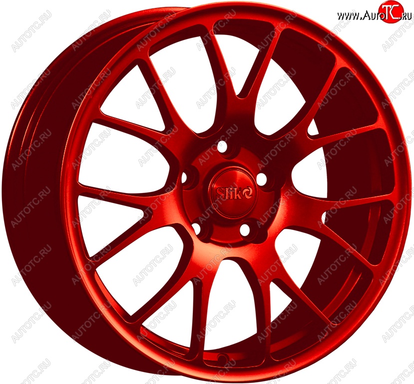 25 599 р. Кованый диск Slik Classic L-736 7.5x17   (Красный (RED))  с доставкой в г. Майкоп