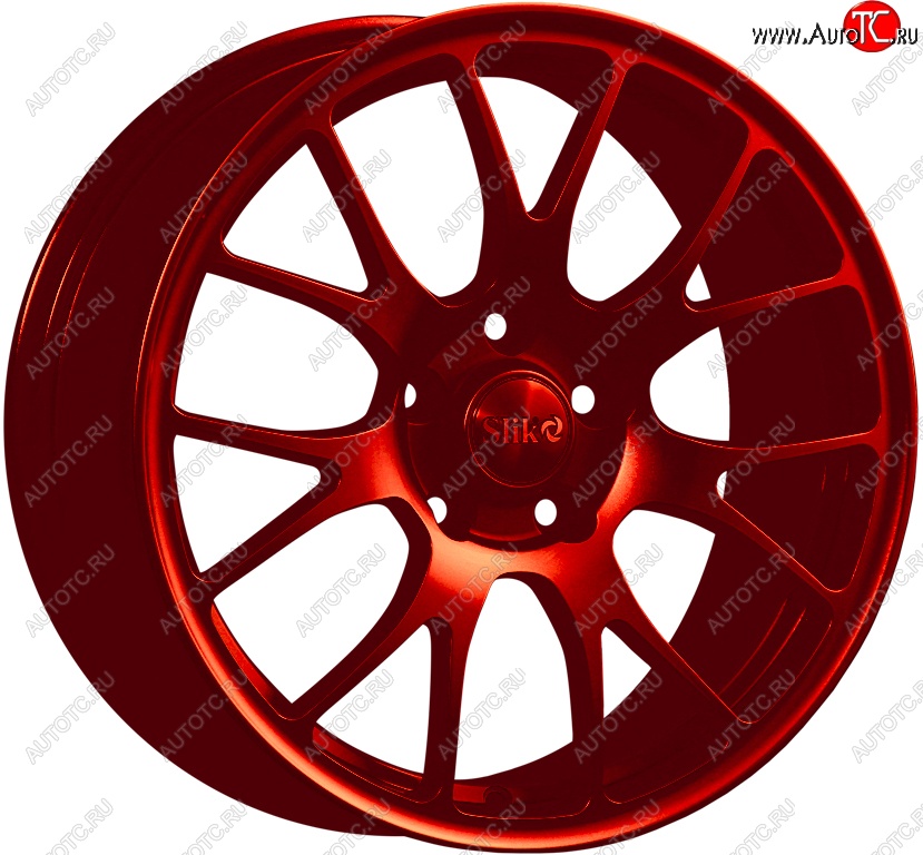 25 599 р. Кованый диск Slik Classic L-736 7.5x17   (Candy красный (Candy RED))  с доставкой в г. Майкоп