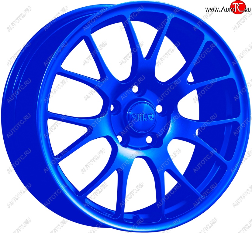 25 599 р. Кованый диск Slik Classic L-736 7.5x17   (Candy синий (Candy BLUE))  с доставкой в г. Майкоп