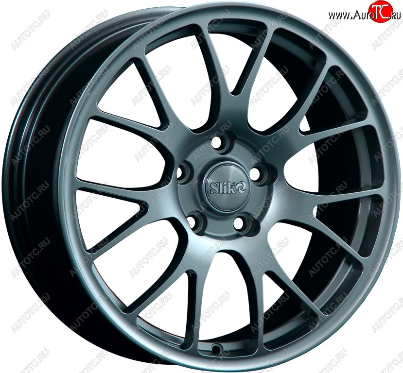 25 599 р. Кованый диск Slik Classic L-736 7.5x17   (Графит глянцевый (GM))  с доставкой в г. Майкоп
