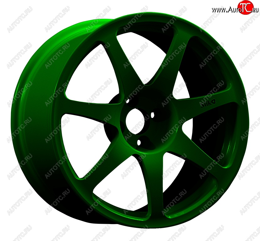 36 799 р. Кованый диск Slik Classic Sport L-751S 9.0x17   (Зеленый (GREEEN))  с доставкой в г. Майкоп