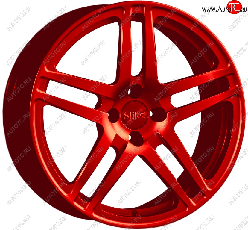 20 399 р. Кованый диск Slik Classic L-778 7.5x17   (Красный (RED))  с доставкой в г. Майкоп