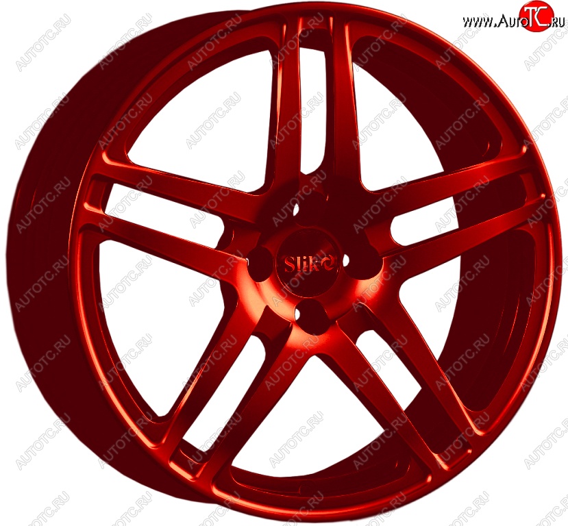 20 399 р. Кованый диск Slik Classic L-778 7.5x17   (Candy красный (Candy RED))  с доставкой в г. Майкоп