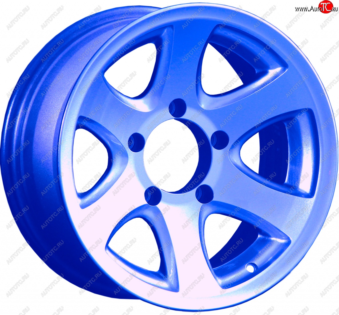 18 999 р. Кованый диск Slik Classic L-79 8.0x16   (Синий (BLUE))  с доставкой в г. Майкоп