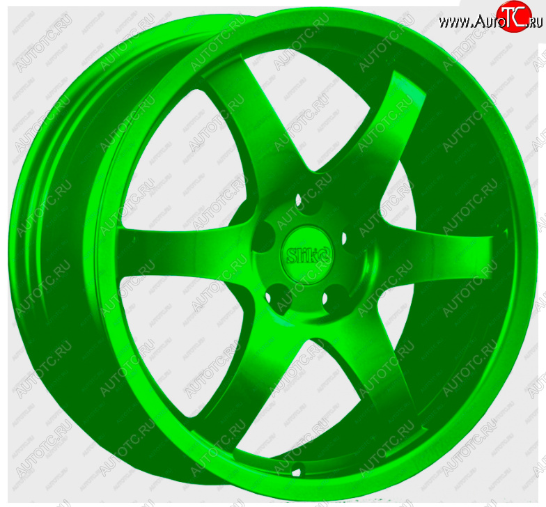 34 899 р. Кованый диск Slik Classic L-807 8.0x18   (Candy изумрудно-зеленый (Candy Green))  с доставкой в г. Майкоп