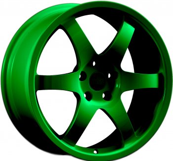 Кованый диск Slik Classic L-807 8.0x18  (Зеленый (GREEEN))