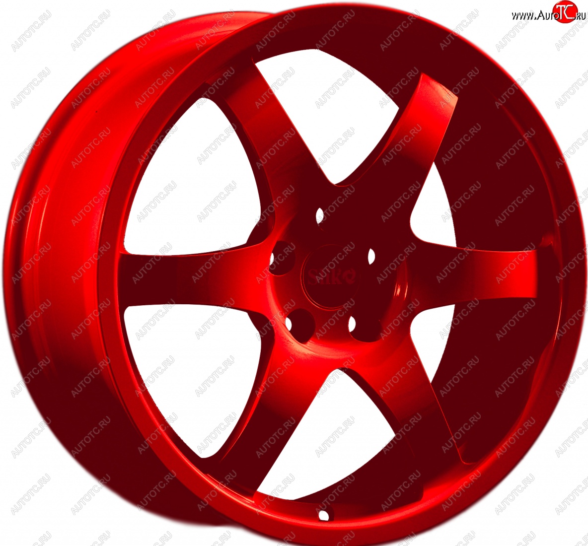 34 899 р. Кованый диск Slik Classic L-807 8.0x18   (Красный (RED))  с доставкой в г. Майкоп