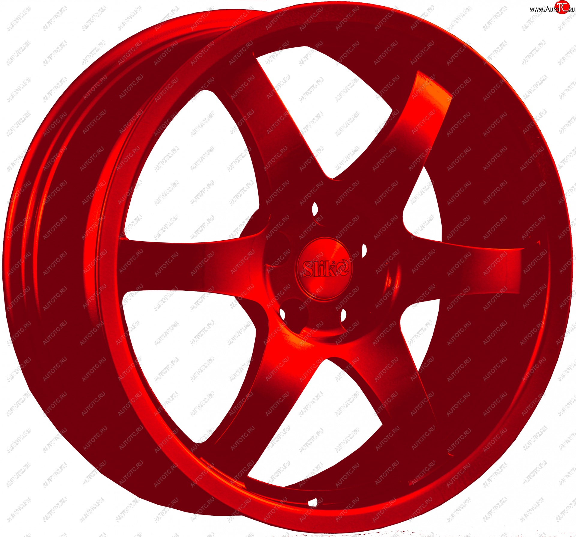 34 899 р. Кованый диск Slik Classic L-807 8.0x18   (Candy красный (Candy RED))  с доставкой в г. Майкоп