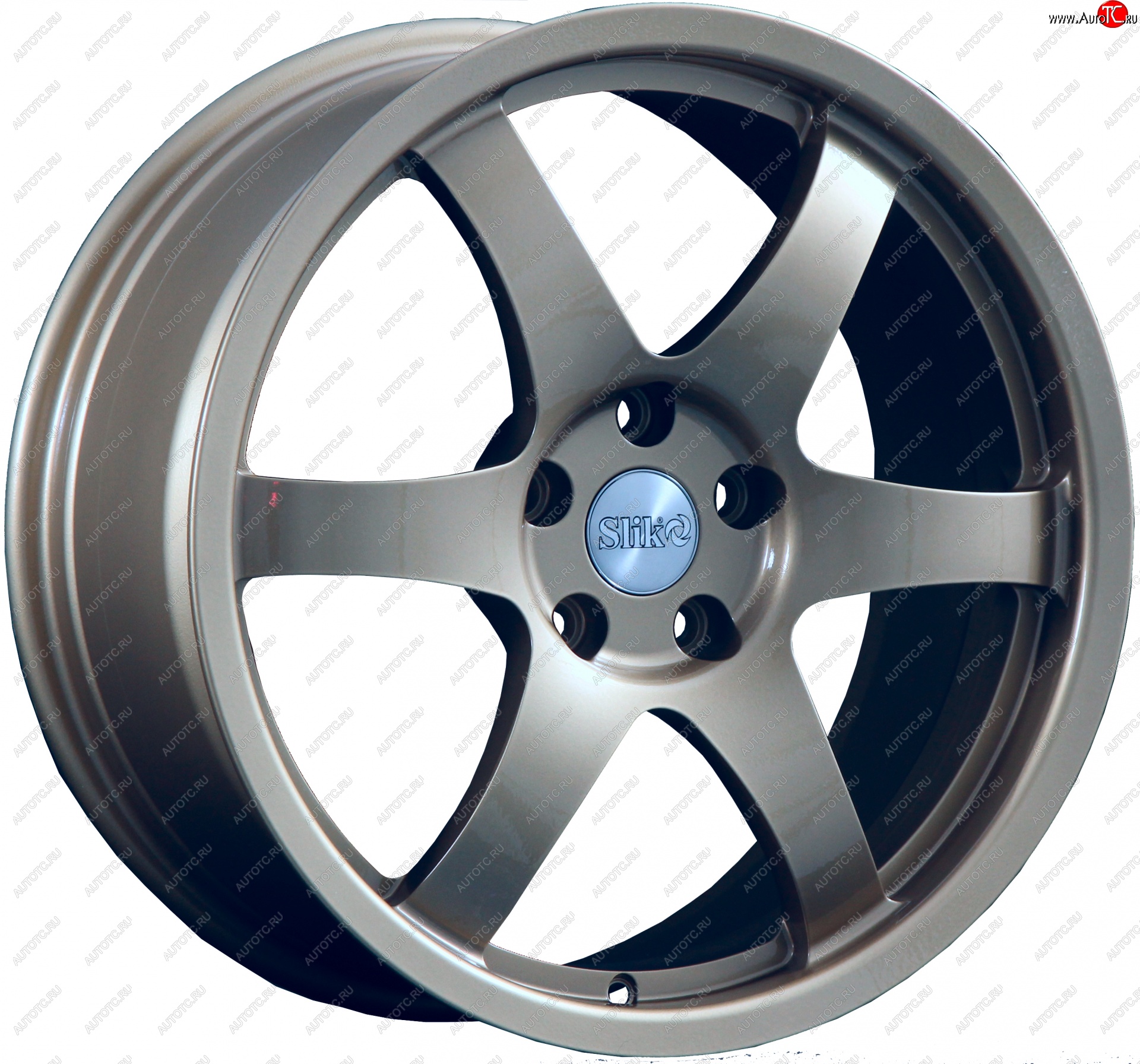 34 899 р. Кованый диск Slik Classic L-807 8.0x18   (Графит глянцевый (GM))  с доставкой в г. Майкоп