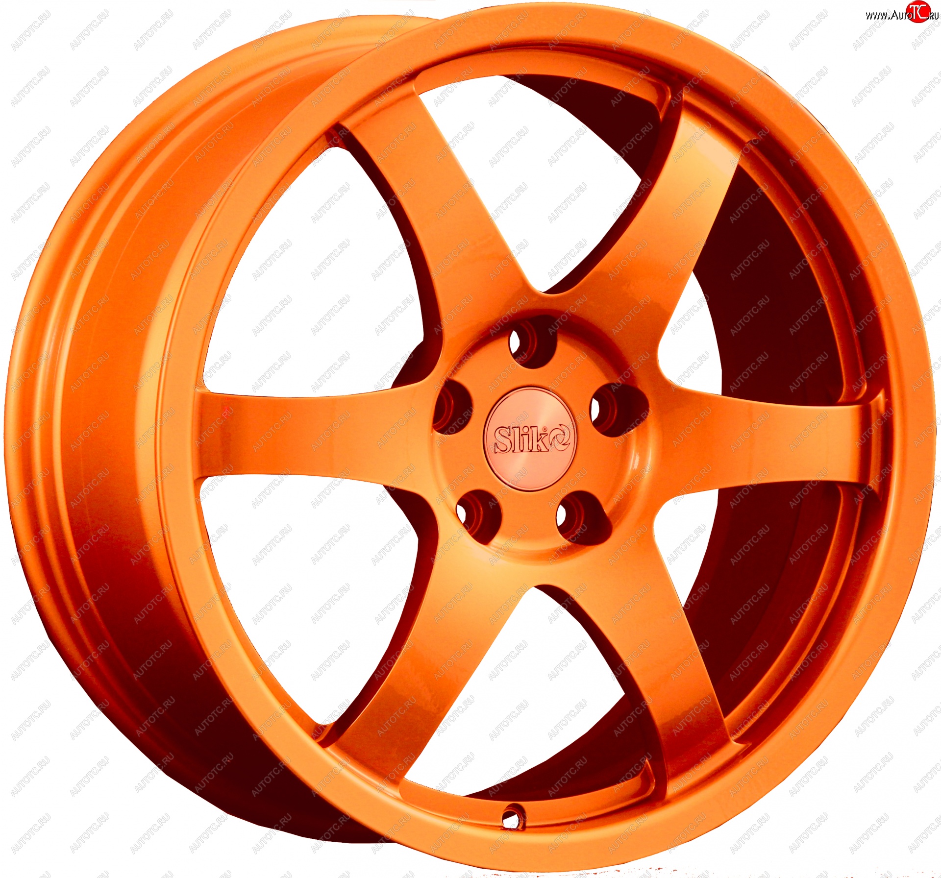 33 549 р. Кованый диск Slik Classic L-807 8.5x18   (Candy медно-оранжевый глянцевый)  с доставкой в г. Майкоп