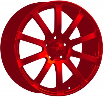 Кованый диск Slik PREMIUM L-812 8.5x18  (Candy красный (Candy RED))